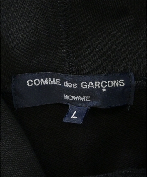 COMME des GARCONS HOMME（コムデギャルソンオム）パーカー 黒 サイズ:L メンズ/2200433088110
