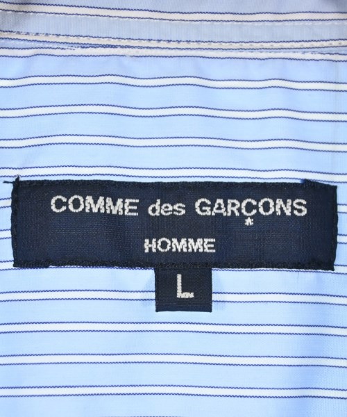 COMME des GARCONS HOMME（コムデギャルソンオム）カジュアルシャツ 青 サイズ:L メンズ/2200433088165