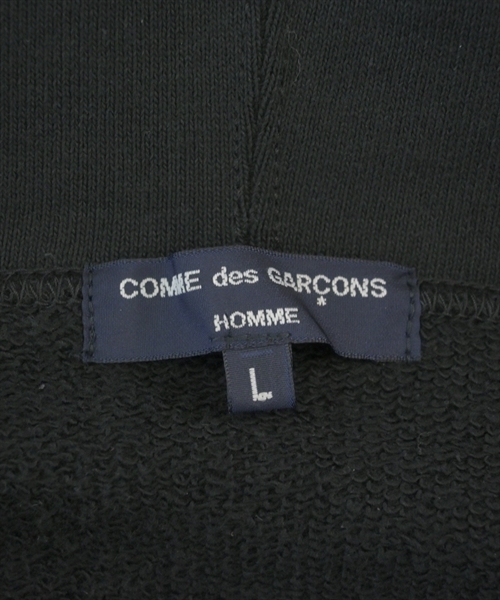 COMME des GARCONS HOMME（コムデギャルソンオム）パーカー 黒 サイズ:L メンズ/2200440034025