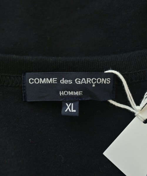 COMME des GARCONS HOMME（コムデギャルソンオム）Tシャツ・カットソー 黒 サイズ:XL メンズ/2200551025080