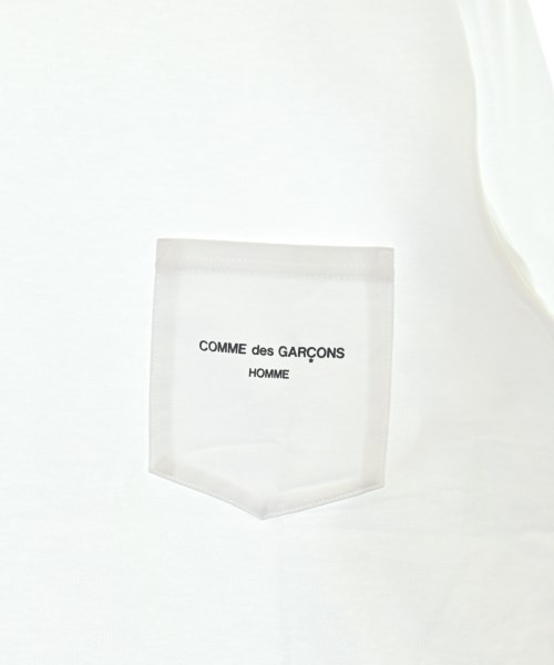 COMME des GARCONS HOMME（コムデギャルソンオム）Tシャツ・カットソー 白 サイズ:S メンズ/2200552162043