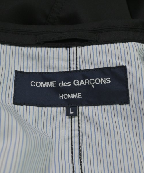 COMME des GARCONS HOMME（コムデギャルソンオム）テーラードジャケット 黒 サイズ:L メンズ/2200553397116