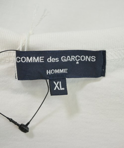 COMME des GARCONS HOMME（コムデギャルソンオム）Tシャツ・カットソー 白 サイズ:XL メンズ/2200553397192