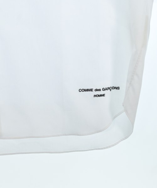 COMME des GARCONS HOMME（コムデギャルソンオム）カジュアルシャツ 白 サイズ:L メンズ/2200547670133