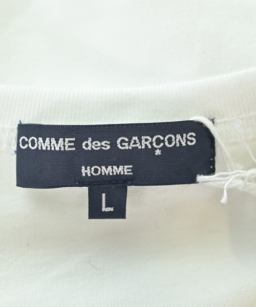 COMME des GARCONS HOMME（コムデギャルソンオム）Tシャツ・カットソー 白 サイズ:L メンズ/2200547670164