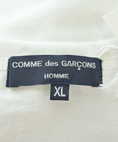 COMME des GARCONS HOMME（コムデギャルソンオム）Tシャツ・カットソー 白 サイズ:XL メンズ/2200547670188