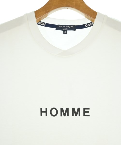 COMME des GARCONS HOMME（コムデギャルソンオム）Tシャツ・カットソー 白 サイズ:S メンズ/2200550861085