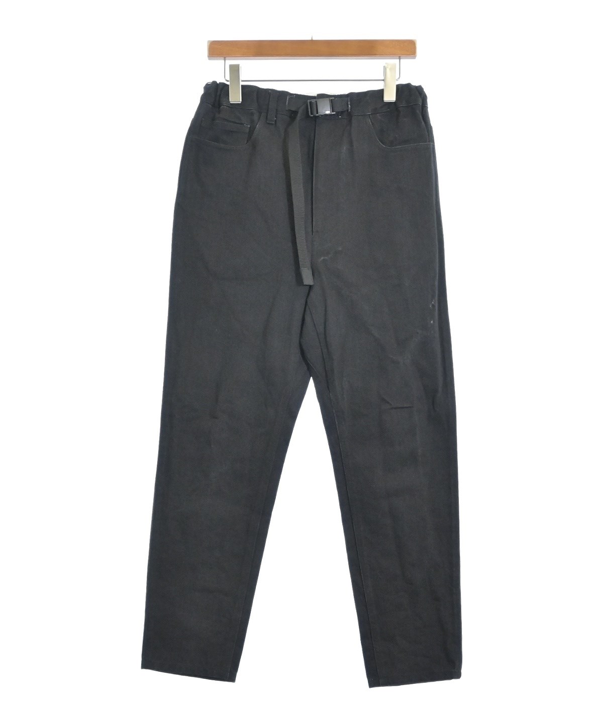 極美品 22AW コムデギャルソンオムドゥ デニムパンツ ウエストゴム 黒 L COMME des GARCONS HOMME（コムデギャルソンオム）デニムパンツ 黒