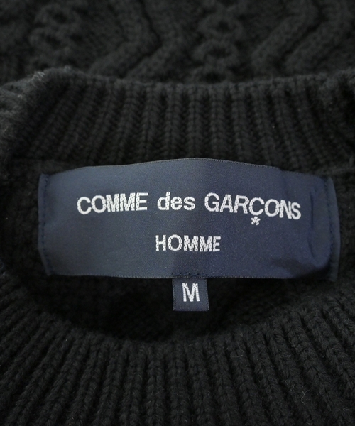 COMME des GARCONS HOMME（コムデギャルソンオム）ニット・セーター 黒 サイズ:M メンズ/2200557982196