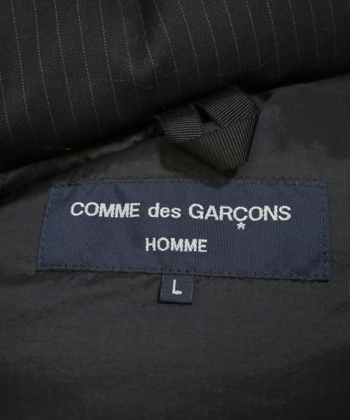 COMME des GARCONS HOMME（コムデギャルソンオム）ダウンジャケット/ダウンベスト 黒 サイズ:L メンズ/2200558150105