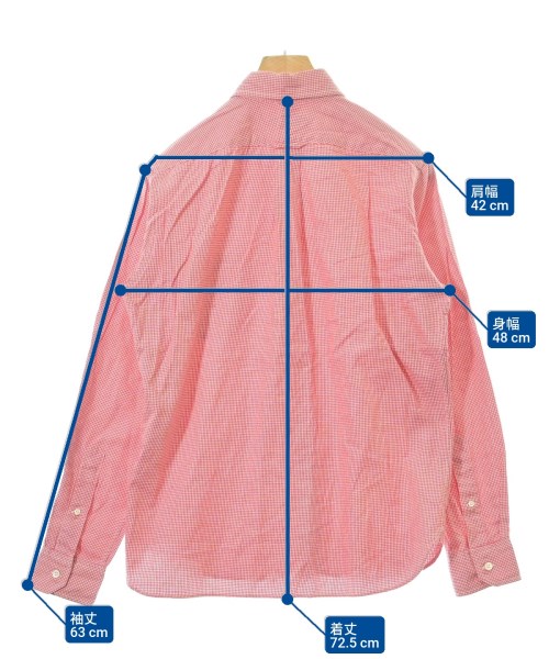 COMME des GARCONS HOMME（コムデギャルソンオム）カジュアルシャツ 赤 サイズ:M メンズ/2200634538216