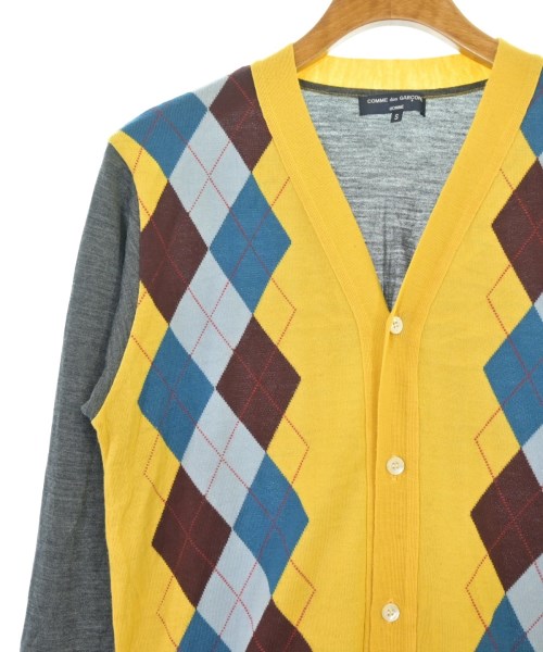 COMME des GARCONS HOMME（コムデギャルソンオム）カーディガン 黄 サイズ:S メンズ/2200634538247