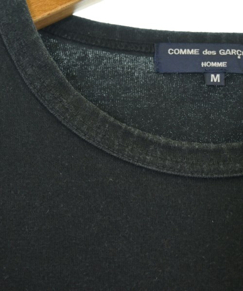 COMME des GARCONS HOMME（コムデギャルソンオム）Tシャツ・カットソー 黒 サイズ:M メンズ/2200634706110