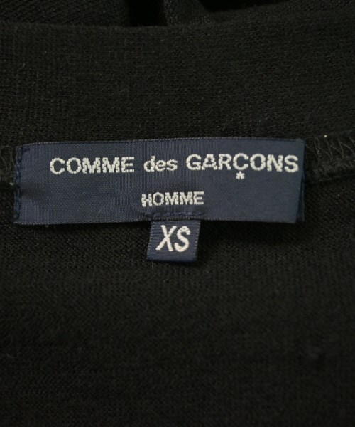 COMME des GARCONS HOMME（コムデギャルソンオム）カーディガン 黒 サイズ:XS メンズ/2200621639025