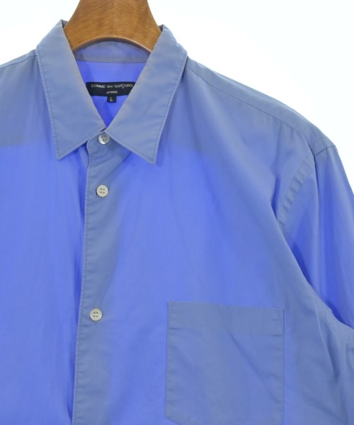 COMME des GARCONS HOMME（コムデギャルソンオム）カジュアルシャツ 青 サイズ:L メンズ/2200634821103