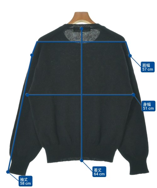 COMME des GARCONS HOMME（コムデギャルソンオム）ニット・セーター 黒 サイズ:-(S位) メンズ/2200635660015