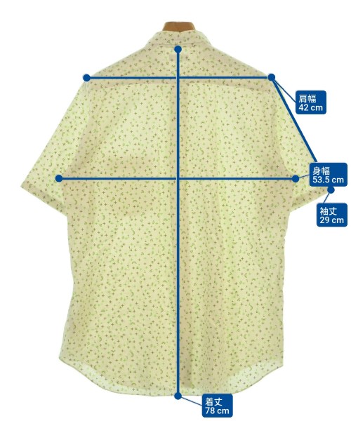 COMME des GARCONS HOMME（コムデギャルソンオム）カジュアルシャツ 黄 サイズ:-(L位) メンズ/2200624840015