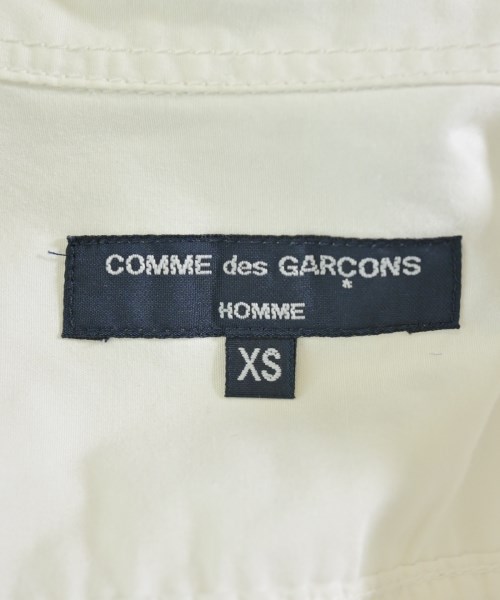 COMME des GARCONS HOMME（コムデギャルソンオム）カジュアルシャツ 白 サイズ:XS メンズ/2200636355064