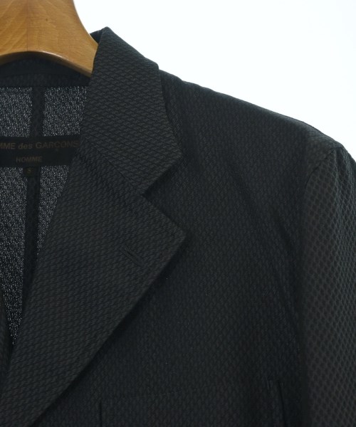 COMME des GARCONS HOMME（コムデギャルソンオム）テーラードジャケット 黒 サイズ:S メンズ/2200636470019