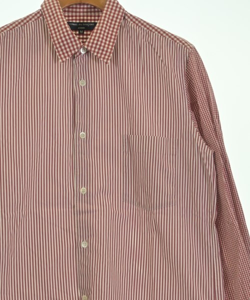 COMME des GARCONS HOMME（コムデギャルソンオム）カジュアルシャツ 赤 サイズ:M メンズ/2200620559065