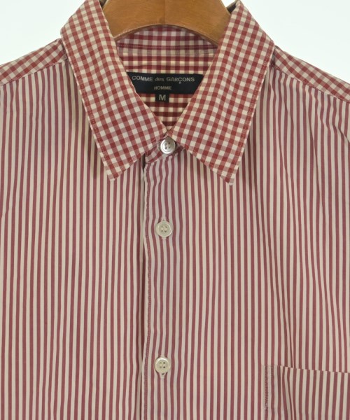 COMME des GARCONS HOMME（コムデギャルソンオム）カジュアルシャツ 赤 サイズ:M メンズ/2200620559065