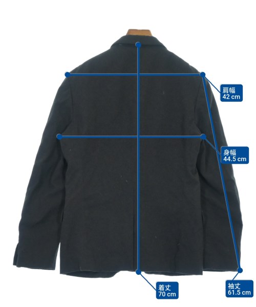 COMME des GARCONS HOMME（コムデギャルソンオム）テーラードジャケット グレー サイズ:XS メンズ/2200621406016