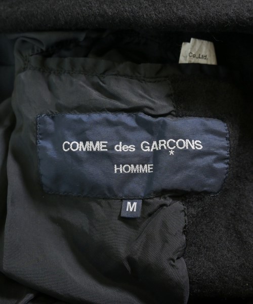 COMME des GARCONS HOMME（コムデギャルソンオム）チェスターコート 黒 サイズ:M メンズ/2200622250014