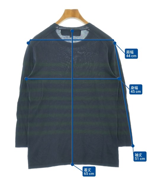 COMME des GARCONS HOMME（コムデギャルソンオム）ニット・セーター 紺 サイズ:M メンズ/2200637314046