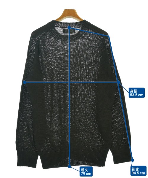 COMME des GARCONS HOMME（コムデギャルソンオム）ニット・セーター 黒 サイズ:-(XL位) メンズ/2200637821100