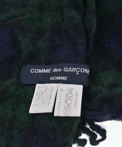 COMME des GARCONS HOMME（コムデギャルソンオム）マフラー 紺 サイズ:- メンズ/2200622386195