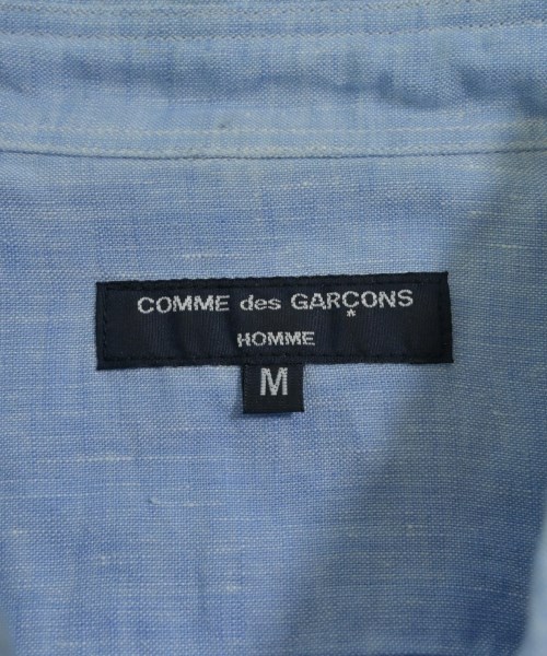 COMME des GARCONS HOMME（コムデギャルソンオム）カジュアルシャツ 青 サイズ:M メンズ/2200609208069