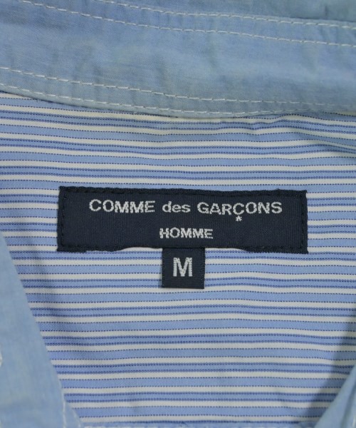 COMME des GARCONS HOMME（コムデギャルソンオム）カジュアルシャツ 青 サイズ:M メンズ/2200609208083