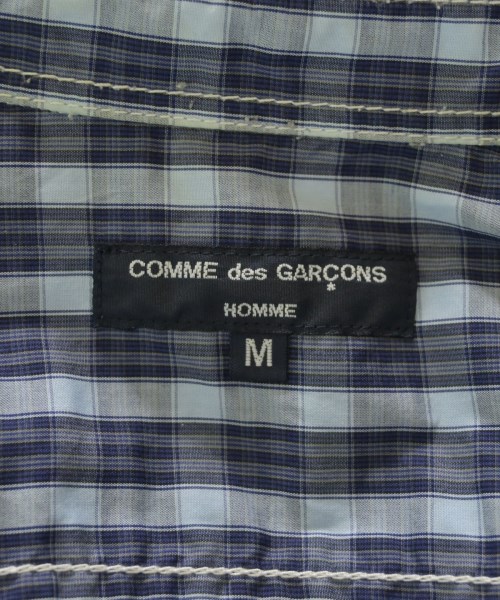 COMME des GARCONS HOMME（コムデギャルソンオム）カジュアルシャツ 青 サイズ:M メンズ/2200609208182
