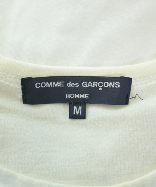 COMME des GARCONS HOMME（コムデギャルソンオム）Tシャツ・カットソー 白 サイズ:M メンズ/2200609208489