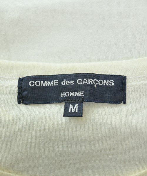 COMME des GARCONS HOMME（コムデギャルソンオム）Tシャツ・カットソー 白 サイズ:M メンズ/2200609208571
