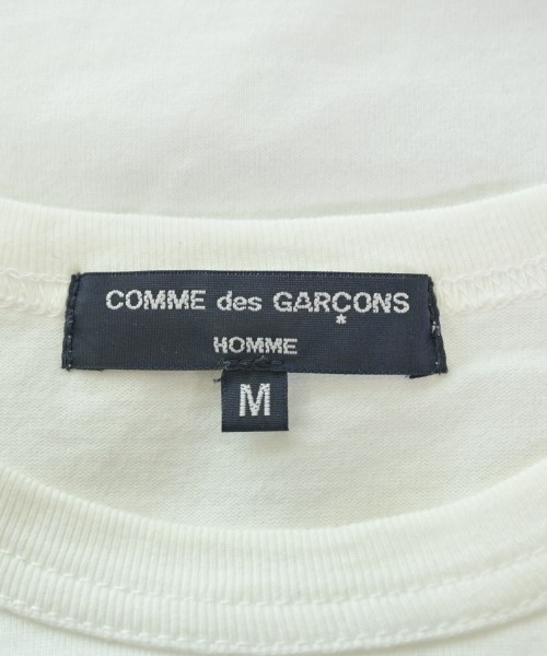 COMME des GARCONS HOMME（コムデギャルソンオム）Tシャツ・カットソー 白 サイズ:M メンズ/2200609208618