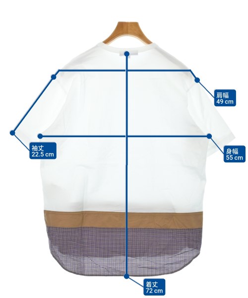 COMME des GARCONS HOMME（コムデギャルソンオム）Tシャツ・カットソー 白 サイズ:M メンズ/2200609208618