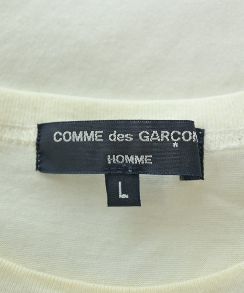 COMME des GARCONS HOMME（コムデギャルソンオム）Tシャツ・カットソー 白 サイズ:L メンズ/2200609208632