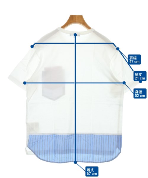 COMME des GARCONS HOMME（コムデギャルソンオム）Tシャツ・カットソー 白 サイズ:L メンズ/2200609208632