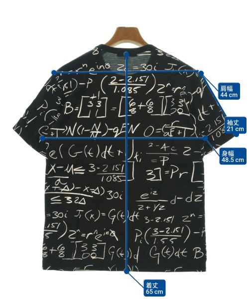 COMME des GARCONS HOMME（コムデギャルソンオム）Tシャツ・カットソー 黒 サイズ:M メンズ/2200638212020