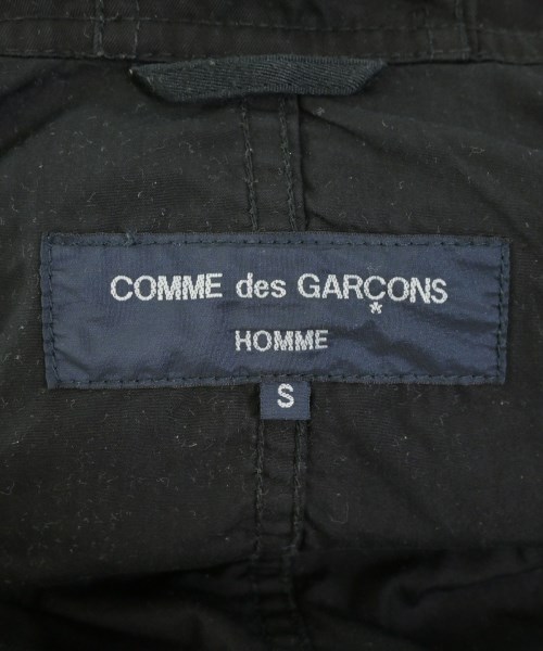COMME des GARCONS HOMME（コムデギャルソンオム）ミリタリーブルゾン 黒 サイズ:S メンズ/2200638283037