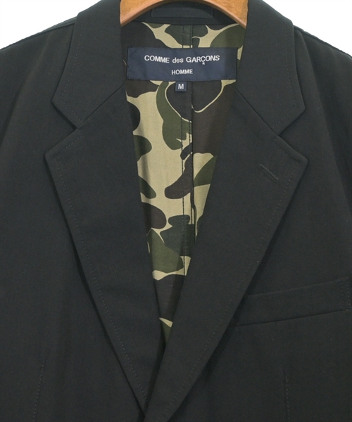 COMME des GARCONS HOMME（コムデギャルソンオム）テーラードジャケット 黒 サイズ:M メンズ/2200638536034