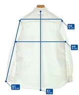 COMME des GARCONS HOMME（コムデギャルソンオム）カジュアルシャツ 白 サイズ:M メンズ/2200638536058