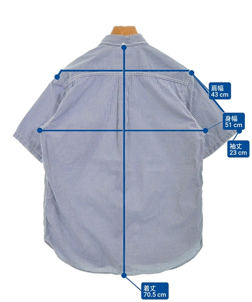 COMME des GARCONS HOMME（コムデギャルソンオム）カジュアルシャツ 紺 サイズ:M メンズ/2200638536119