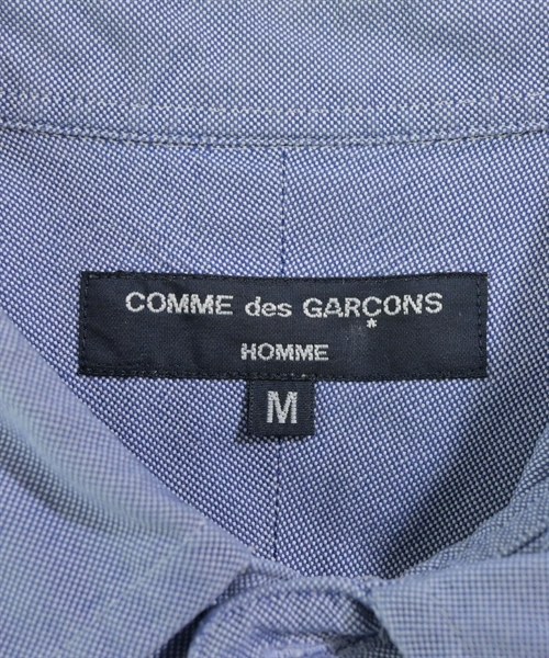 COMME des GARCONS HOMME（コムデギャルソンオム）カジュアルシャツ 青 サイズ:M メンズ/2200638536157