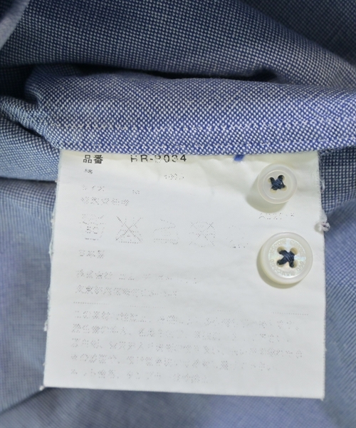 COMME des GARCONS HOMME（コムデギャルソンオム）カジュアルシャツ 青 サイズ:M メンズ/2200638536157