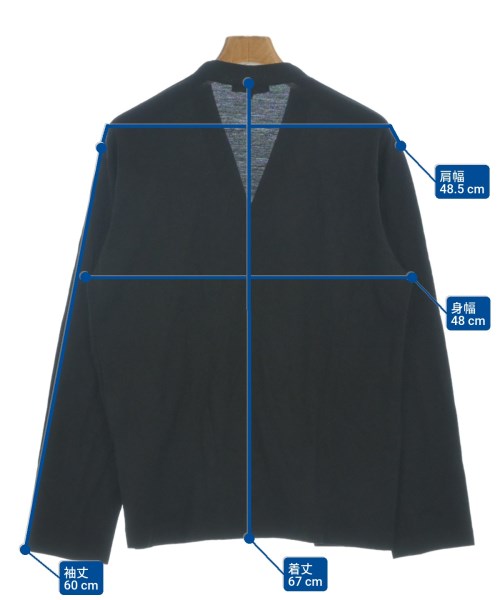 COMME des GARCONS HOMME（コムデギャルソンオム）カーディガン 黒 サイズ:M メンズ/2200638536164