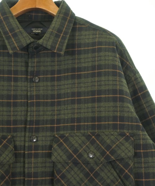 COMME des GARCONS HOMME（コムデギャルソンオム）ダウンジャケット/ダウンベスト カーキ サイズ:L メンズ/2200638697025