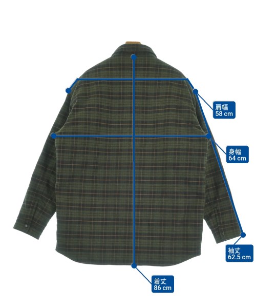 COMME des GARCONS HOMME（コムデギャルソンオム）ダウンジャケット/ダウンベスト カーキ サイズ:L メンズ/2200638697025