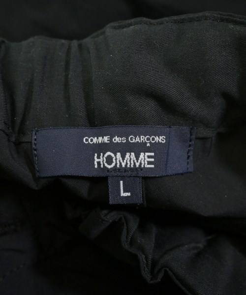 COMME des GARCONS HOMME（コムデギャルソンオム）カーゴパンツ 黒 サイズ:L メンズ/2200638697056